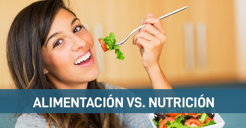Alimentación vs Nutrición